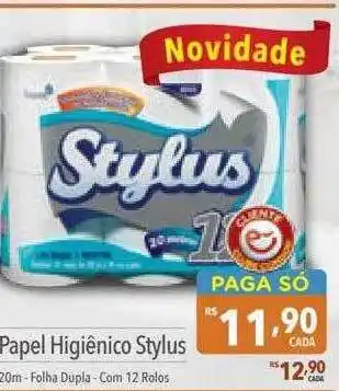 Supermercados Condor Papel higiênico stylus oferta