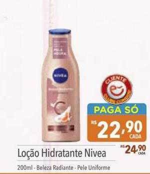 Loção hidratante nivea