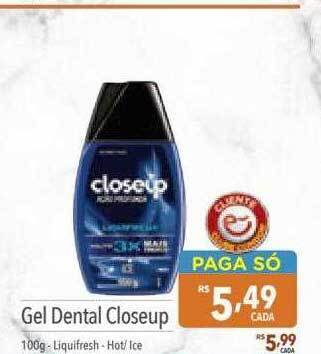 Supermercados Condor Gel dental closeup oferta
