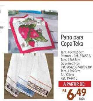 Supermercados Condor Pano para copa teka oferta