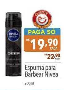 Supermercados Condor Espuma para barbear nivea oferta