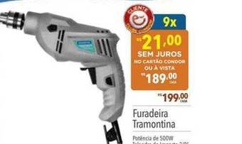 Furadeira tramontina