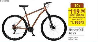 Supermercados Condor Bicicleta colli aro 29 oferta