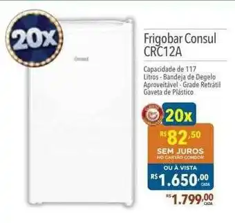 Frigobar consul crc12a