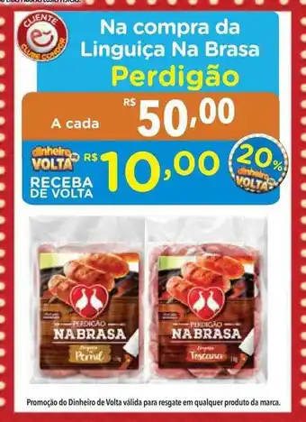Supermercados Condor Linguiça na brasa perdigão oferta