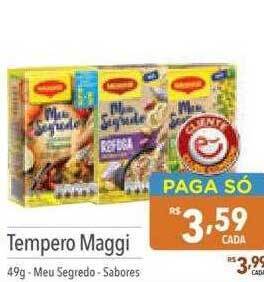 Supermercados Condor Tempero maggi oferta