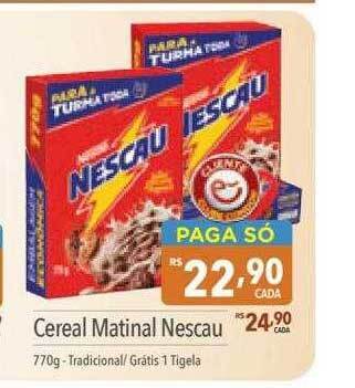 Supermercados Condor Cereal matinal nescau oferta