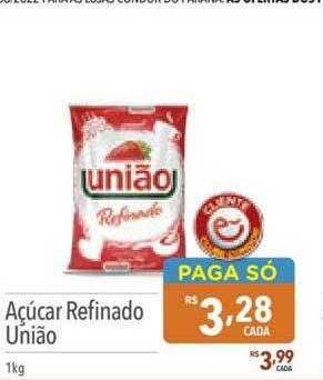 Supermercados Condor Açucar refinado união oferta