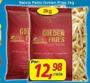 Supermercados Guanabara Batata Palito Golden Fries 2kg oferta
