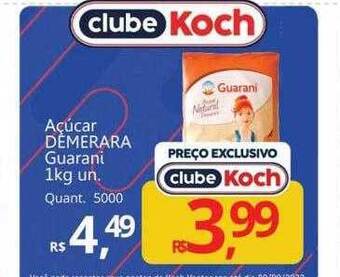 Açúcar demerara guarani