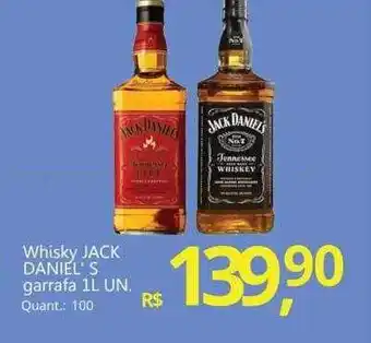 Supermercados Koch Whisky jack daniel's garrafa oferta