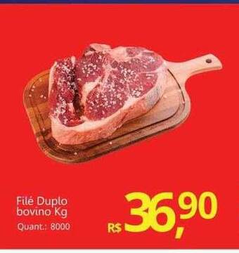 Supermercados Koch Filé duplo bovino kg oferta