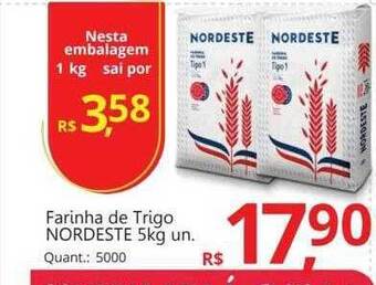 Farinha de trigo nordeste