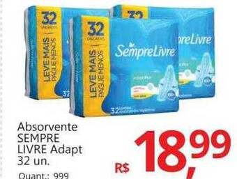 Absorvente sempre livre adapt