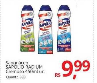 Supermercados Koch Saponáceo sapólio radium cremoso oferta