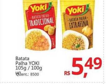 Supermercados Koch Batata palha yoki oferta
