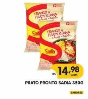 Supermercados Real Prato pronto sadia oferta