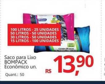 Supermercados Koch Saco para lixo bompack econômico oferta