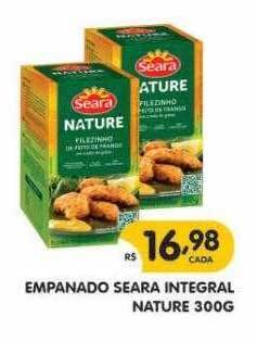 Supermercados Real Empanado seara integral nature oferta