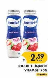 Supermercados Real Iogurte liquido vitambé oferta