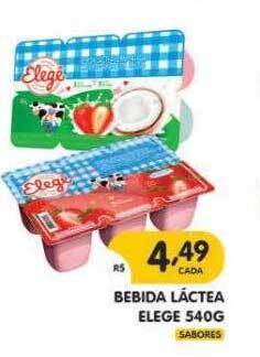 Supermercados Real Bebida láctea elegê oferta