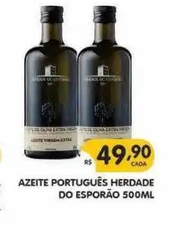 Supermercados Real Azeite português herdade do esporão oferta