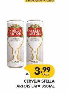 Supermercados Real Cerveja stella artois oferta