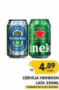 Supermercados Real Cerveja heineken oferta