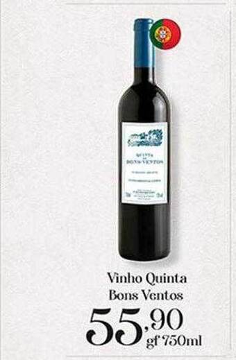 Supermercados Tauste Vinho quinta bons ventos oferta