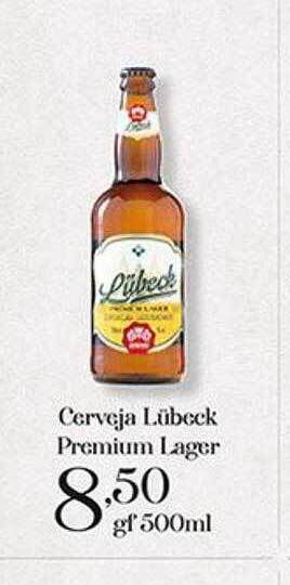 Supermercados Tauste Cerveja lübeck premium lager oferta