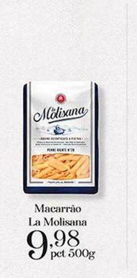 Supermercados Tauste Macarrão la molisana oferta