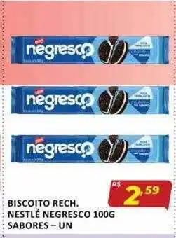Verona Supermercados Biscoito rech. nestlé negresco sabores oferta
