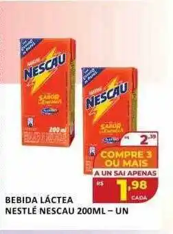 Verona Supermercados Bebida láctea nestlé nescau oferta