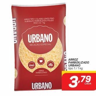 GBarbosa Arroz parboilizado urbano tipo 1 / 1 kg oferta