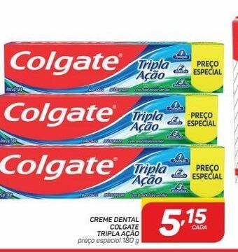 GBarbosa Creme dental colgate tripla ação preço especial 180 g oferta