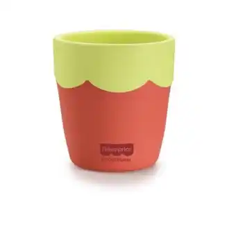 Copo de treinamento em silicone yummy! coral fisher-price - bb1194