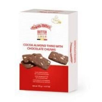 Angeloni Biscoito belgian butter chocolate com amêndoas 175g oferta