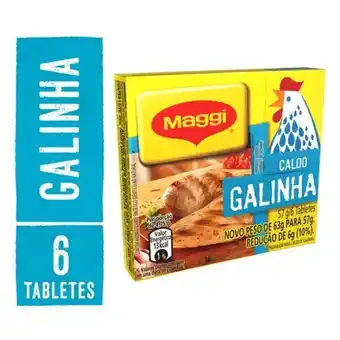 Caldo de galinha maggi tablete 57g