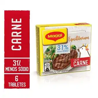 Ourinhos Hipermercado Caldo de carne equilibrium maggi tablete 57g oferta