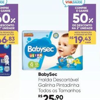 Drogaria São Paulo Fralda descartável oferta