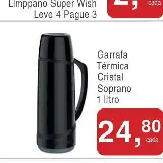 Mineirão Atacarejo Garrafa térmica oferta