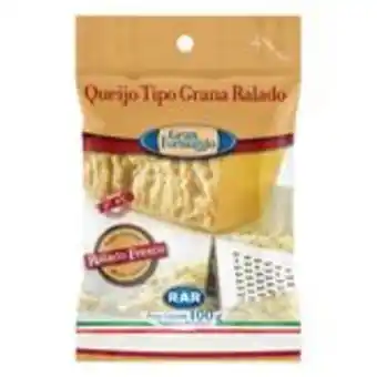 Sam's Club Queijo tipo grana ralado gran formaggio pacote 100g oferta