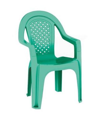 Freitas Varejo Cadeira com braço stylus de plástico verde new plastic 1165 oferta