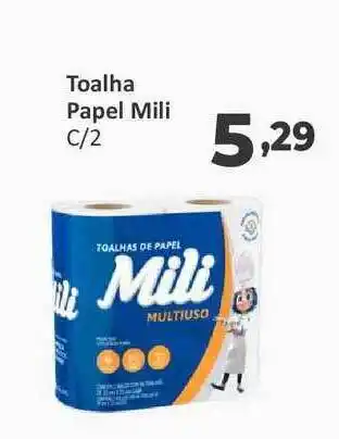 Peruzzo Toalha papel mili oferta