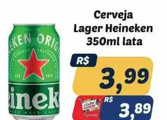 Semar Supermercado Cerveja lager heineken lata oferta