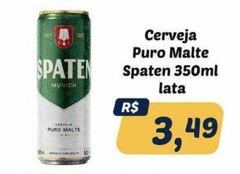 Semar Supermercado Cerveja puro malte spaten lata oferta