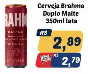 Semar Supermercado Cerveja brahma duplo malte lata oferta