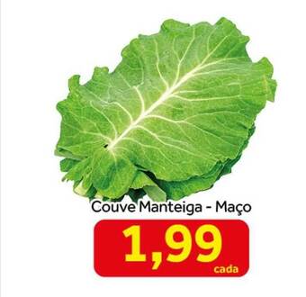 Shibata Supermercados Couve manteiga maço oferta