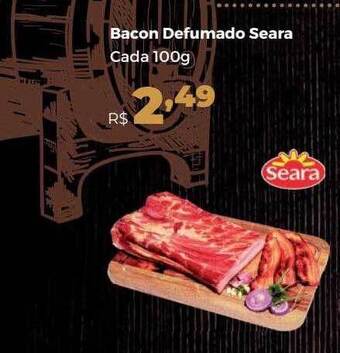 Villarreal Supermercados Bacon defumado seara cada oferta