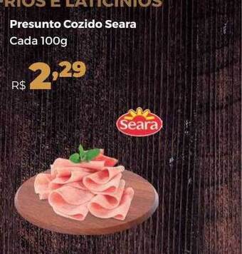 Villarreal Supermercados Presunto cozido seara cada oferta